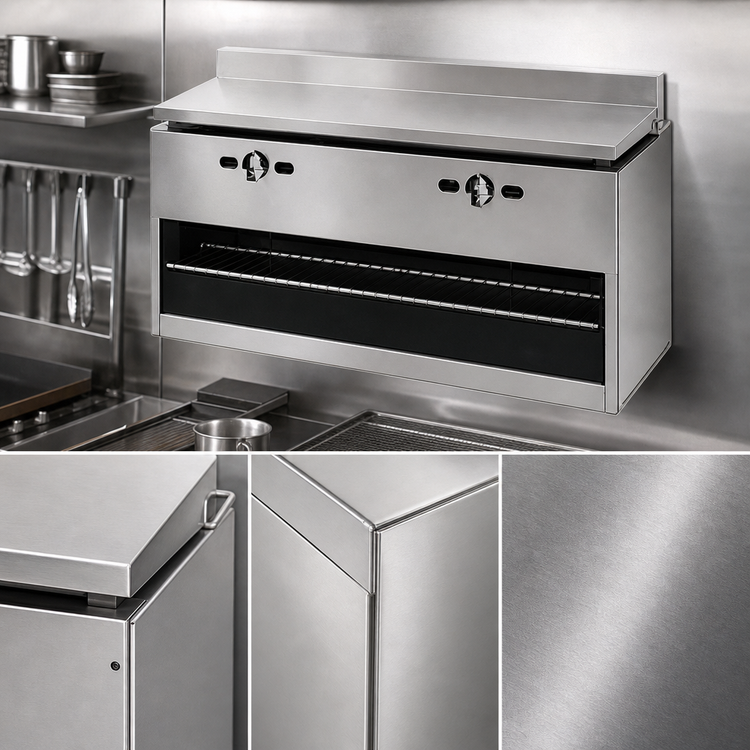 Product image #4 for Titan JCM-48 48-Inch Gas Infrared Wall Mount Cheesemelter
