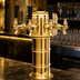 Thumbnail image #4 for Glastender Mini Mushroom 4-Faucet Polished Brass Glycol-Cooled Countertop Draft Dispensing Tower