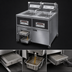 Thumbnail image #4 for Henny Penny OFE-342.0 2-Well Electric Open Fryer with Built-In Filter
