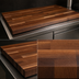 Thumbnail image #4 for Boos Block American Black Walnut Blended Rails Edge Grain Kitchen Countertop, 108 x 25 x 1-1/2 Inch, Varnique Finish