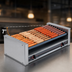 Thumbnail image #4 for Nemco Roll-A-Grill Wide Slanted GripsIt Hot Dog Roller Grill, 45 Hot Dog Capacity