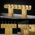 Thumbnail image #4 for Perlick Extra High Countertop Back-to-Back Bridge Tee Glycol-Cooled Draft Beer Tower, 24 Faucets, Brass Finish