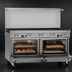 Thumbnail image #4 for Southbend Ultimate 60-Inch Gas Restaurant Range with 10 Open Burners, Standard Oven and Convection Oven