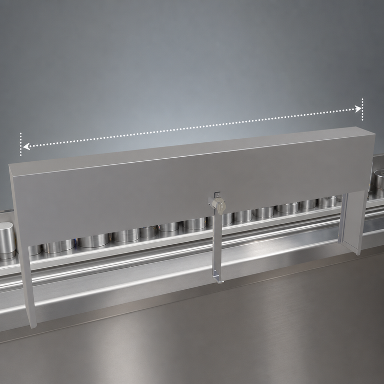 Product image #4 for Glastender 31-Inch Single Speed Rail Locking Cover
