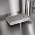 Thumbnail image #4 for Glastender Surface Mount Stainless Steel Drain Pan, 11 Inch W x 8 Inch D