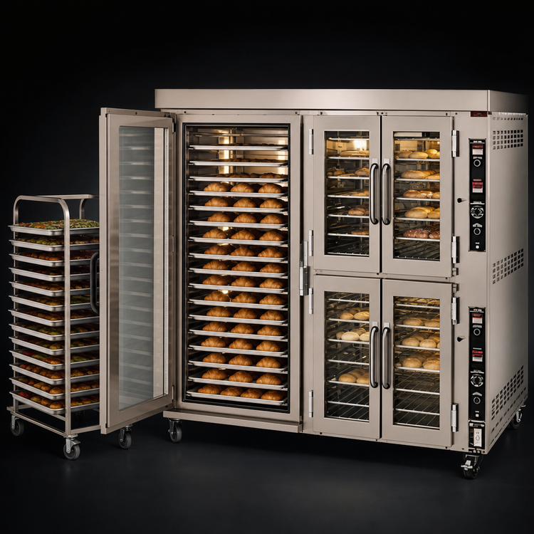 Product image #4 for Jet-Air Gas Oven/Proofer Combination with 14-Pan Oven and 32-Pan Proofer