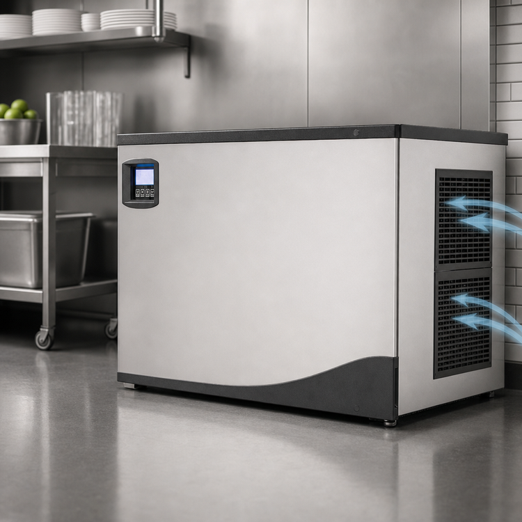 Product image #4 for Maxx Ice MIM370NH 30-Inch Modular Half Dice Cube Ice Maker, Air-Cooled, Self-Contained