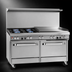 Thumbnail image #4 for Southbend Ultimate 60-Inch Gas Restaurant Range with 2 Open Burners, 48-Inch Griddle, Standard Oven and Convection Oven
