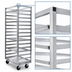 Thumbnail image #4 for Eagle Panco Mobile Front-Load Oven Rack for (20) 18 x 26-Inch Sheet Pans