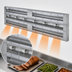 Thumbnail image #4 for Hatco Glo-Ray Lighted Double Infrared Strip Heater, 132-Inch, 5.3 kW, Aluminum