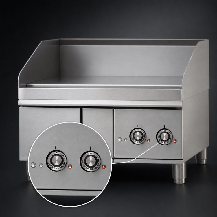 Product image #5 for Lang LG Series 24-Inch Countertop Gas Griddle with 1-Inch Chrome Plate and Solid State Thermostats