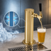Thumbnail image #4 for Perlick Century Extra-Height 3-Inch Glycol-Cooled Countertop Draft Arm Beer Tower, Tarnish-Free Brass, 1 Faucet