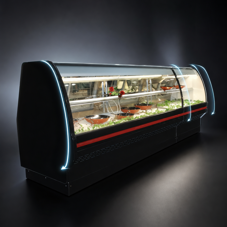 Double-Bend Curved Glass