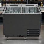 Thumbnail image #4 for Koolmore KM-GF50-BK 50-Inch Commercial Glass Froster, 14 Cu. Ft., Black Steel, Top Sliding Door