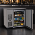Thumbnail image #4 for Glastender 36-Inch One-Zone Front-Serviced Bar Profile Back Bar Cooler, Self-Contained, 1 Door