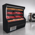Thumbnail image #4 for Howard-McCray 32E Series 98-Inch Meat Open Front Merchandiser with Remote Refrigeration, Black, LED