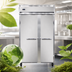 Thumbnail image #4 for Continental Refrigerator 2FSNSA Two-Section Shallow Depth Reach-In Freezer