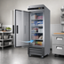 Thumbnail image #5 for Summit Commercial 23 Cu. Ft. Single-Section Reach-In All-Freezer with Left-Hinged Solid Door, Stainless Steel