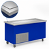 Thumbnail image #4 for Randell Custom & Serving 60-Inch Mobile Modular Open Base Refrigerated Frost Top Serving Station