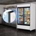 Thumbnail image #4 for True GDM-47RL-HC-LD Two-Section Pass-Thru Glass Door Merchandiser Refrigerator