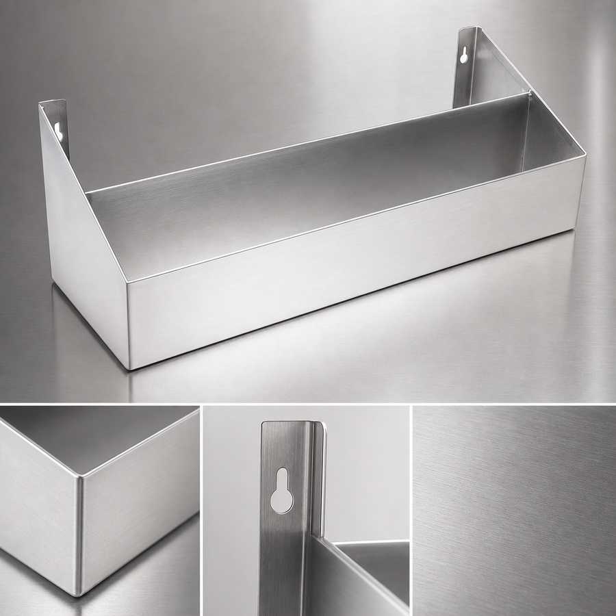 18-Gauge Stainless Steel Construction