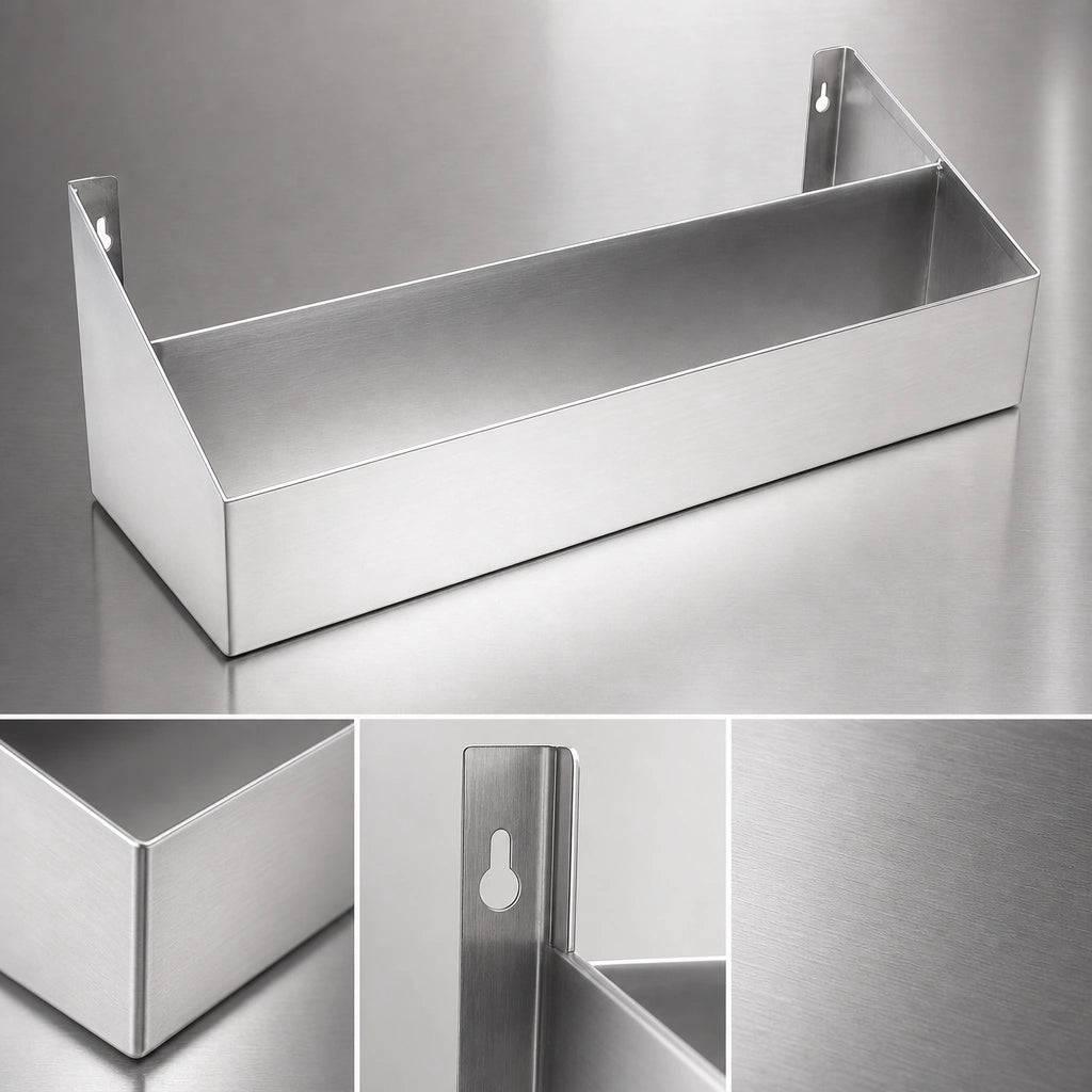18-Gauge Stainless Steel Construction