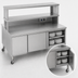 Thumbnail image #4 for Randell Modular Chef Service Counter Right Section With Breaker Panel, 67-1/2 Inch Wide, Stainless Steel