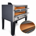 Thumbnail image #4 for Peerless CW61P Double-Deck Gas Pizza Oven with 42 x 32 Inch Hearth Stone Decks