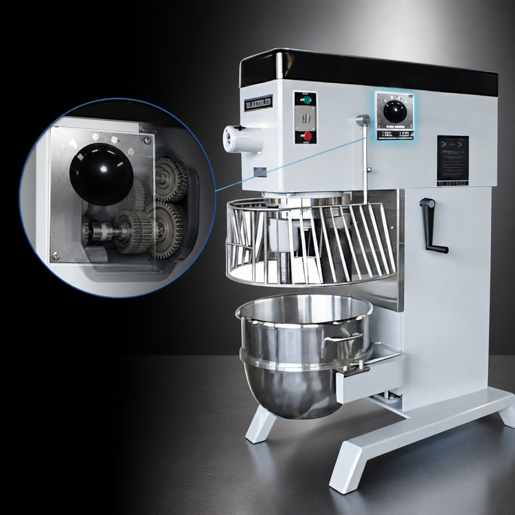 Product image #4 for Blakeslee DD-80 80 Quart 4-Speed Gear-Driven Floor Model Planetary Mixer