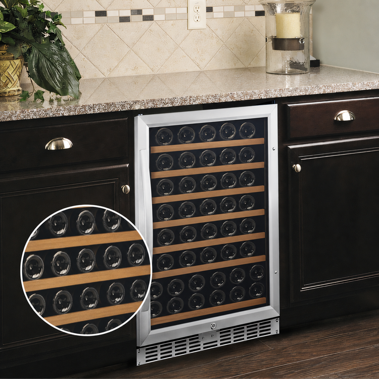 Product image #4 for Eurodib Urban Style 57-Bottle Reach-In Wine Cabinet, Single Temperature Zone