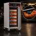 Thumbnail image #4 for Cres Cor Insulated Stainless Steel Mobile Under-Counter Radiant Heated Cabinet, 1 Compartment, 5 Full-Size Pan Capacity