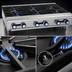Thumbnail image #4 for Imperial 48-Inch Gas Countertop Hot Plate with 4 Open Burners