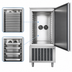 Thumbnail image #4 for HURRiCHiLL Self-Contained Reach-In Blast Chiller/Shock Freezer, 150 lb Capacity, 24 Half-Size Pans or 12 Full-Size Sheet Pans