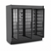 Thumbnail image #4 for Structural Concepts Fusion Self-Service Refrigerated Display Case with 3 Front Swinging Glass Doors, Remote DX, 74-1/4 Inches W x 37-1/8 Inches D x 84-1/2 Inches H