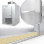 Thumbnail image #4 for Arctic Industries BL0612-F-R Indoor Walk-In Freezer with Floor, Remote Refrigeration, 6 ft x 12 ft, -10°F Holding
