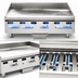 Thumbnail image #5 for Vulcan VMG48 Heavy-Duty Manual Gas Griddle, 48-Inch Countertop, 1-Inch Polished Steel Plate, 108,000 BTU