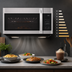 Thumbnail image #4 for KoolMore 1.9 Cu. Ft. Stainless Steel Microwave Oven with 300 CFM Recirculating Vent Hood
