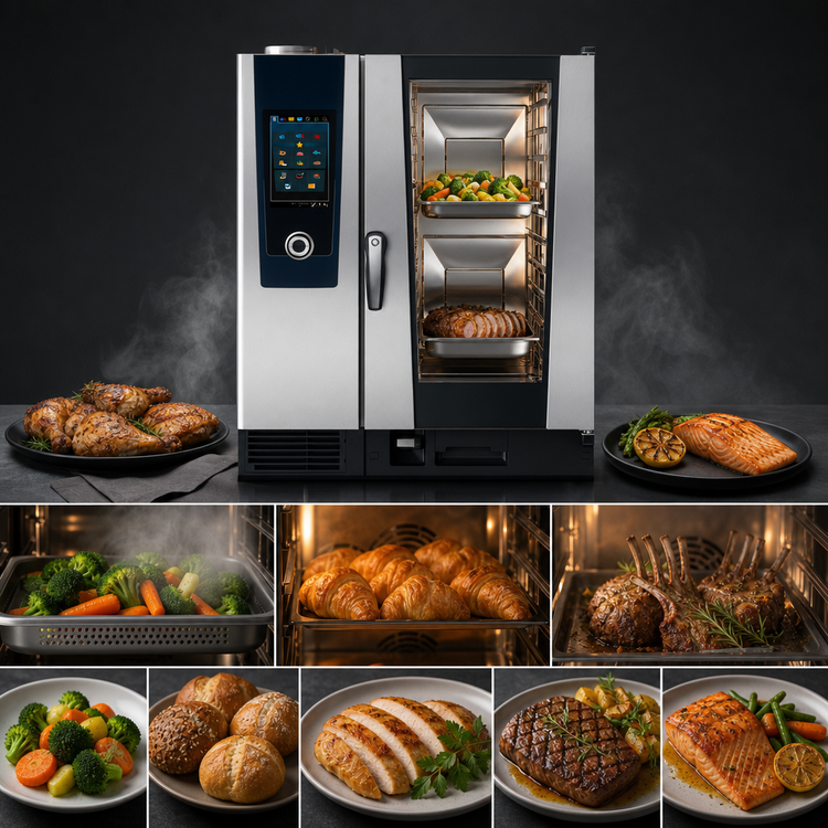 Product image #4 for RATIONAL iCombi Pro 10-Half Size Electric Combi Oven, 208/240V, 3-Phase