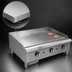 Thumbnail image #4 for Comstock-Castle HG60T-1-.5G 60 Inch Countertop Gas Half Grooved Griddle