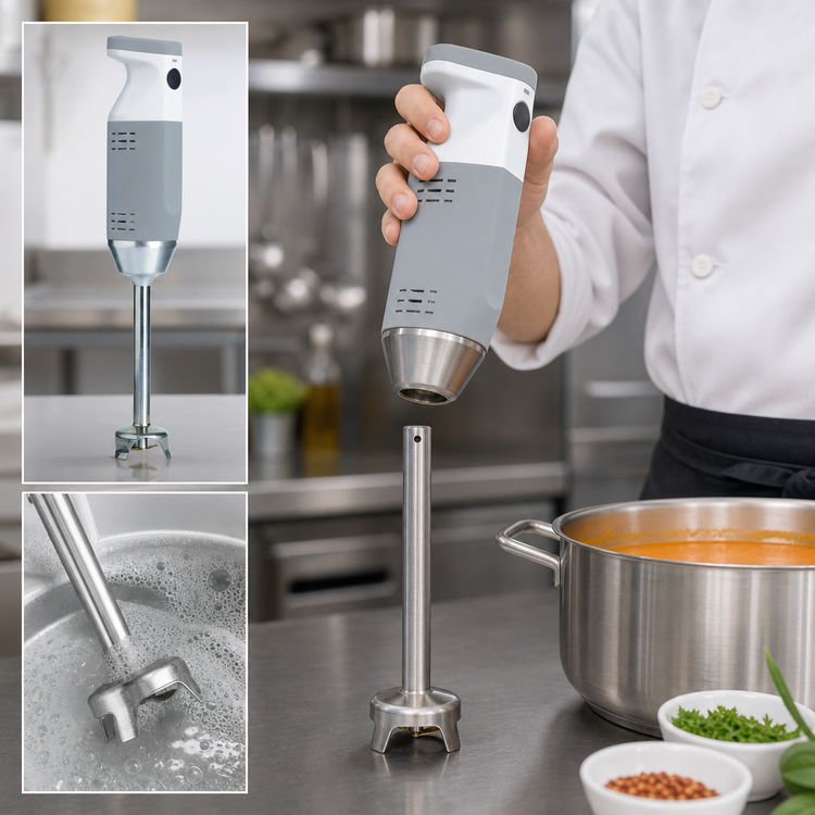 Product image #4 for MiniPro MX070.15 Hand-Held Variable Speed Immersion Blender with 6.5-Inch Detachable Stainless Steel Shaft