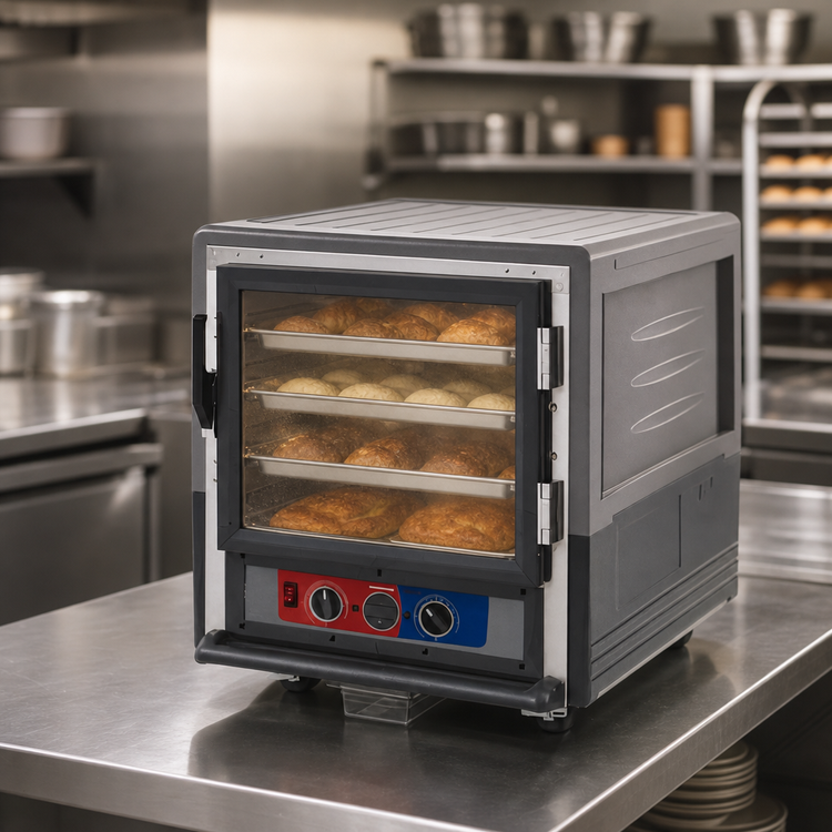 Product image #4 for Metro C5 3 Series Undercounter Moisture Heated Holding and Proofing Cabinet with Gray Insulation Armour and Clear Polycarbonate Door