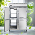 Thumbnail image #4 for Continental Refrigerator 2FNPTHD Two-Section Pass-Thru Reach-In Freezer with Half Doors