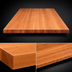 Thumbnail image #4 for John Boos Boos Block 60 in. x 38 in. x 2-1/4 in. Edge Grain American Cherry Kitchen Countertop, Oil Finish