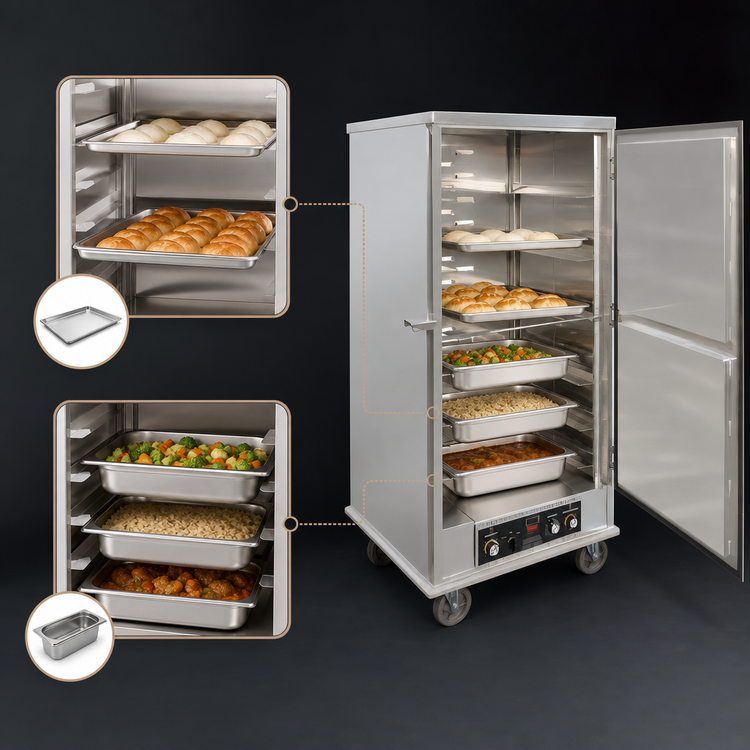 Product image #4 for Dinex DXP1012U Insulated Full-Height Heated Proofer Cabinet