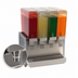 Thumbnail image #4 for Crathco Classic Bubbler Mini-Quad 4-Bowl Pre-Mix Cold Beverage Dispenser