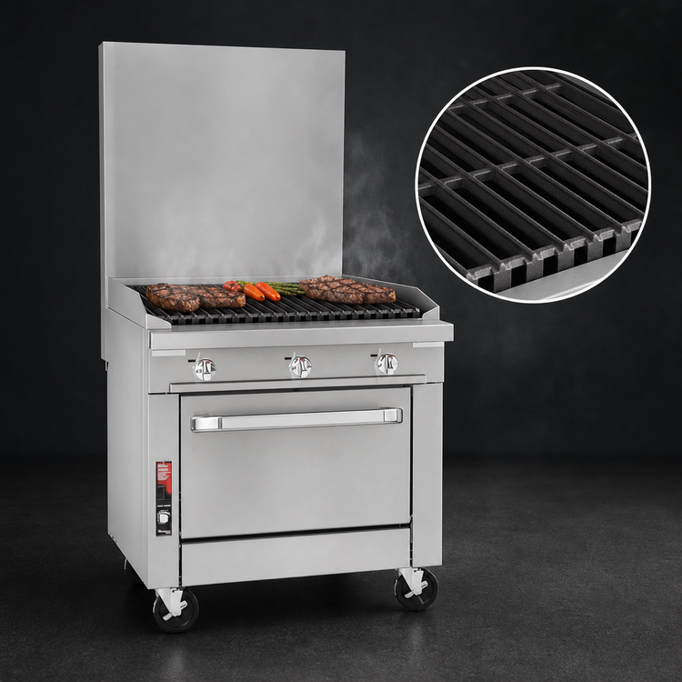 Product image #4 for Southbend Platinum Heavy Duty 16-Inch Modular Natural Gas Charbroiler