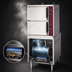 Thumbnail image #4 for Crown GCX-2-36 Two-Compartment Full-Size Gas Convection Steamer with 36-Inch Cabinet Base