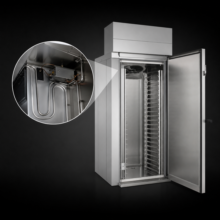 Product image #4 for Baxter RPW1S Single Wide Roll-In Retarder/Proofer Cabinet, 40.5-Inch Deep, Remote R448A Refrigeration, Electric Heat