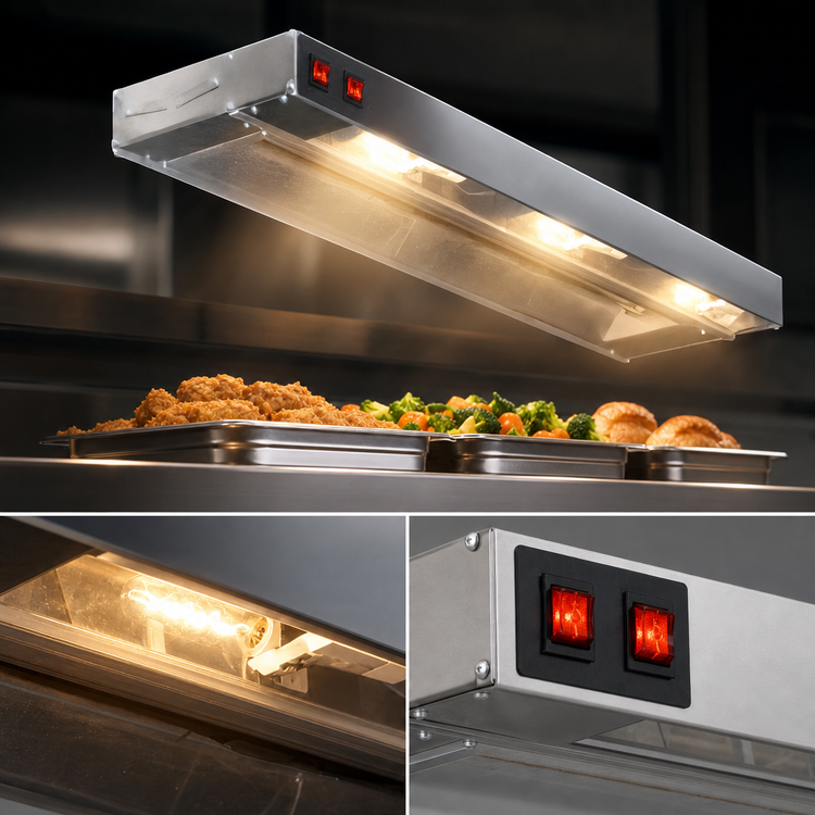 Product image #4 for Eagle RedHots 120-Inch Single Lighted Strip Heat Lamp, Standard Wattage, 208V