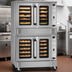Thumbnail image #4 for Southbend Platinum Full-Size Double-Deck Gas Convection Oven with Standard Controls and Independent Doors
